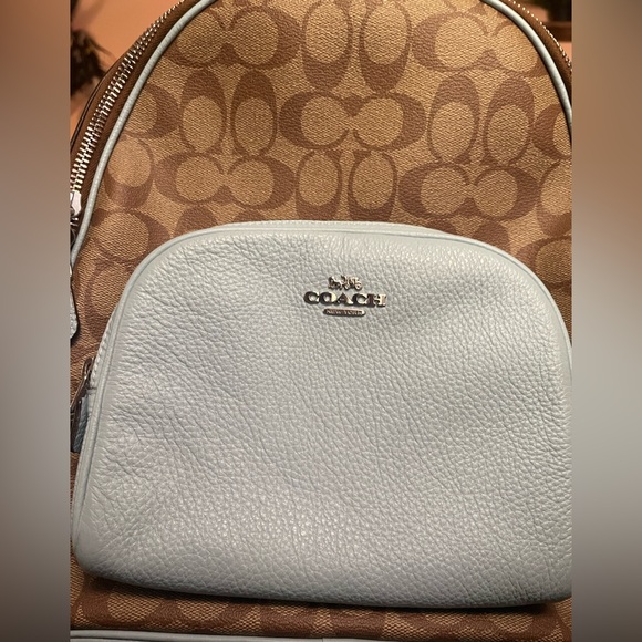 Court Backpack in signature canvas- COACH - Picture 4 of 6